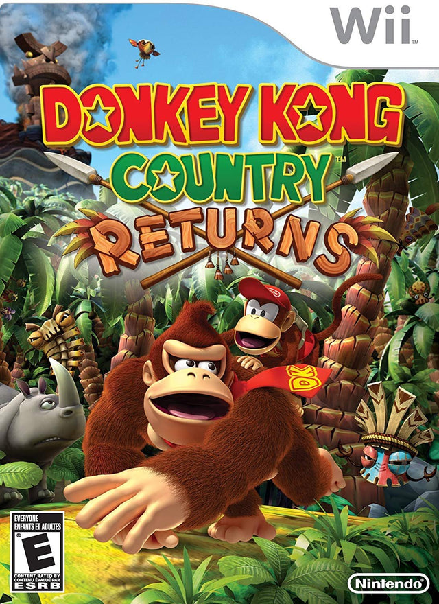Donkey Kong Country Returns - Nintendo Wii (Refurbished - Excellent)