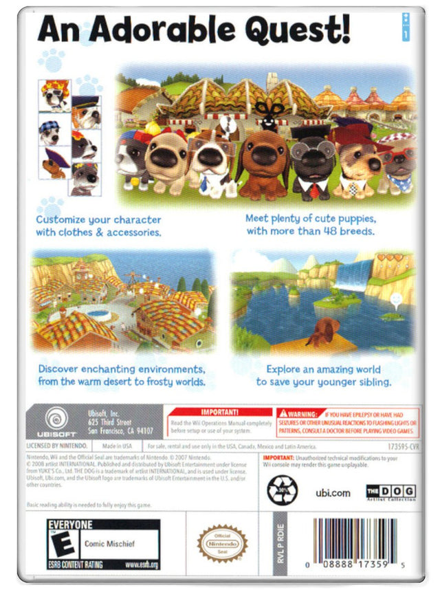 DOG Island - Nintendo Wii (Refurbished)