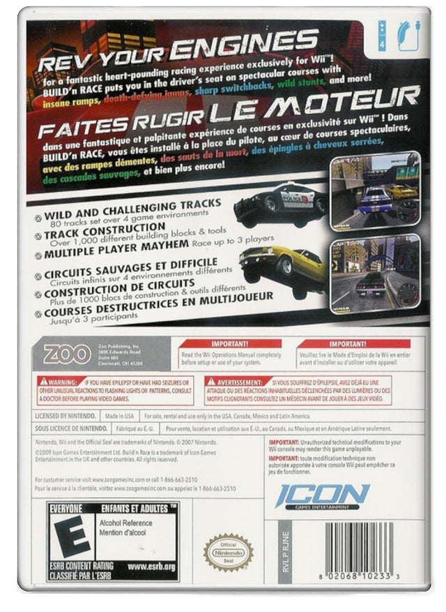 Build 'N Race - Nintendo Wii (Refurbished)