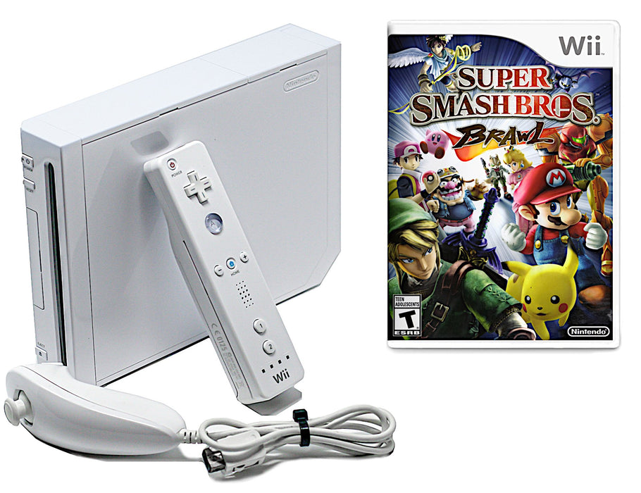 Nintendo Wii Console White + Pick Your Game Refubished