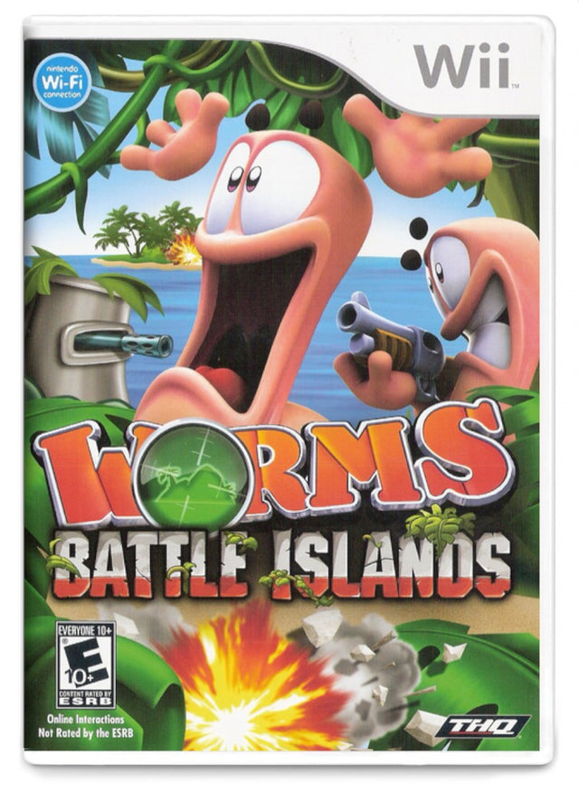Worms Battle Island - Nintendo Wii (Refurbished)