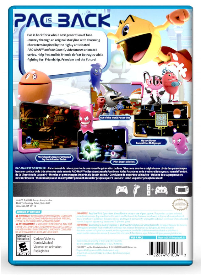 PacMan and the Ghostly Adventures - Nintendo Wii U (Refurbished)