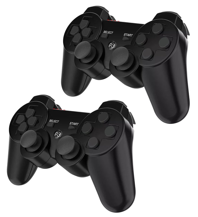 PlayStation 3 PS3 Wireless Controller Black with Vibration by Voomwa