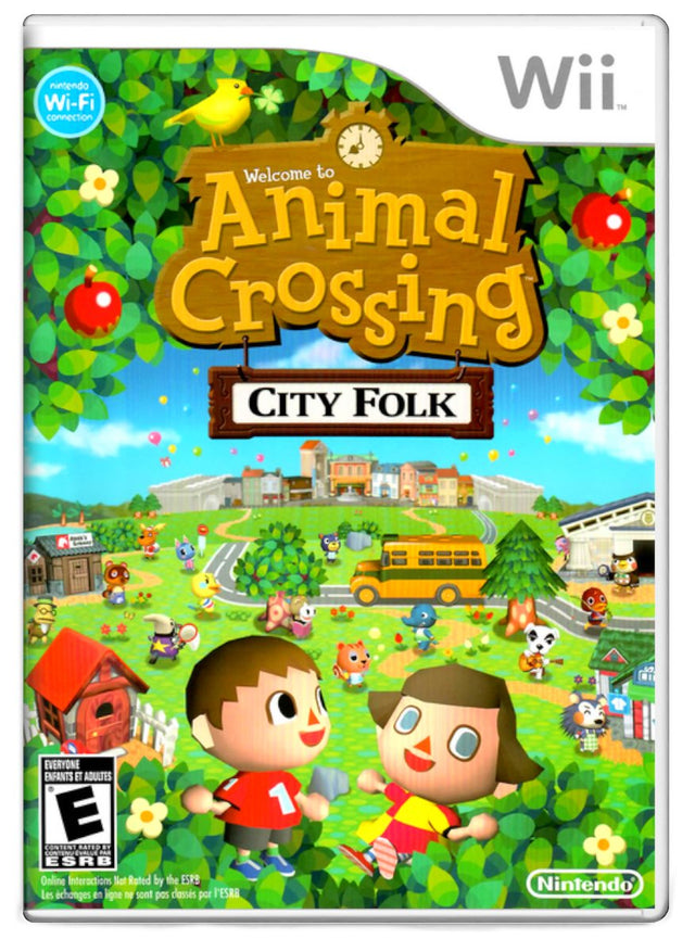 Animal Crossing City Folk - Nintendo Wii (Refurbished)