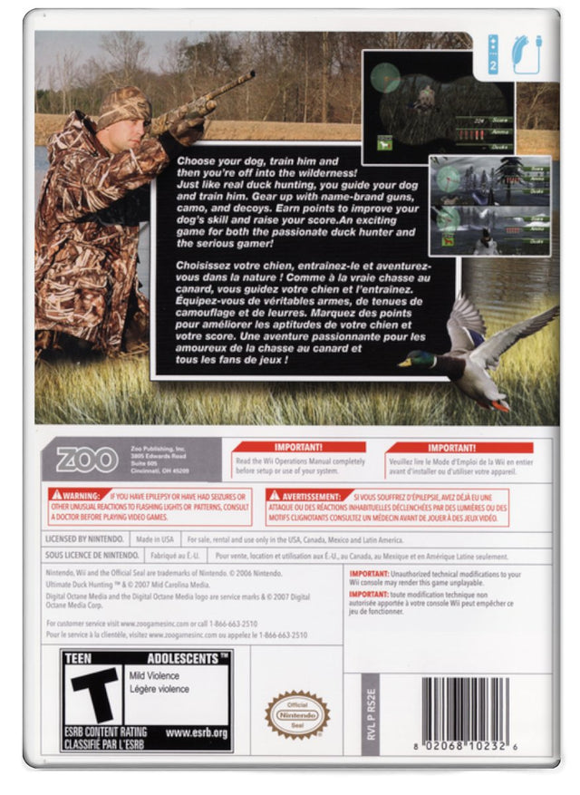 Ultimate Duck Hunting - Nintendo Wii (Refurbished)