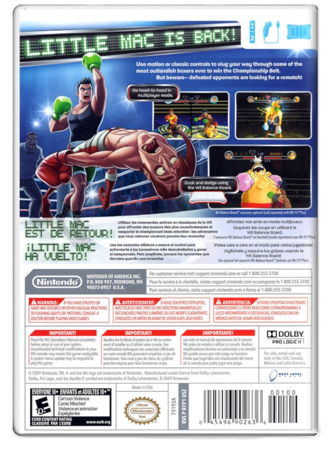 Punch-Out - Nintendo Wii (Refurbished)