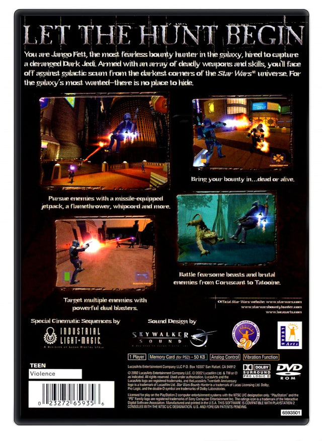 Star Wars Bounty Hunter - PlayStation 2 (Refurbished)