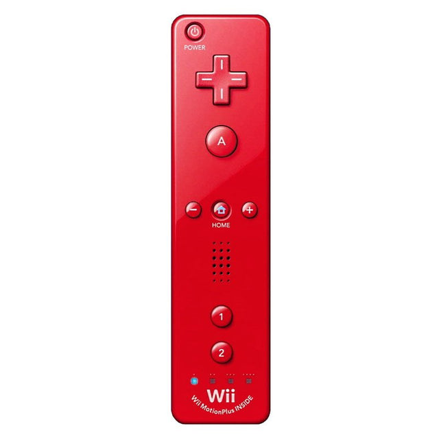 Official OEM Wii Remote by Nintendo + Pick Color & Motion Plus (Refurbished)