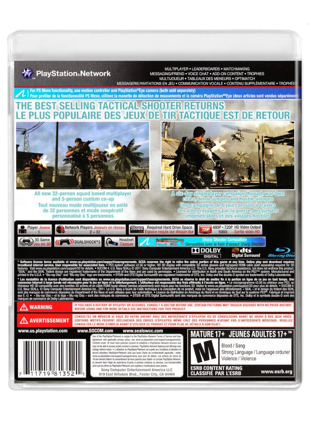 SOCOM 4 U.S. Navy SEALs - PlayStation 3 (Refurbished)