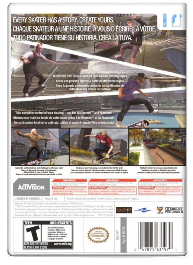 Tony Hawk's Proving Ground - Nintendo Wii (Refurbished)