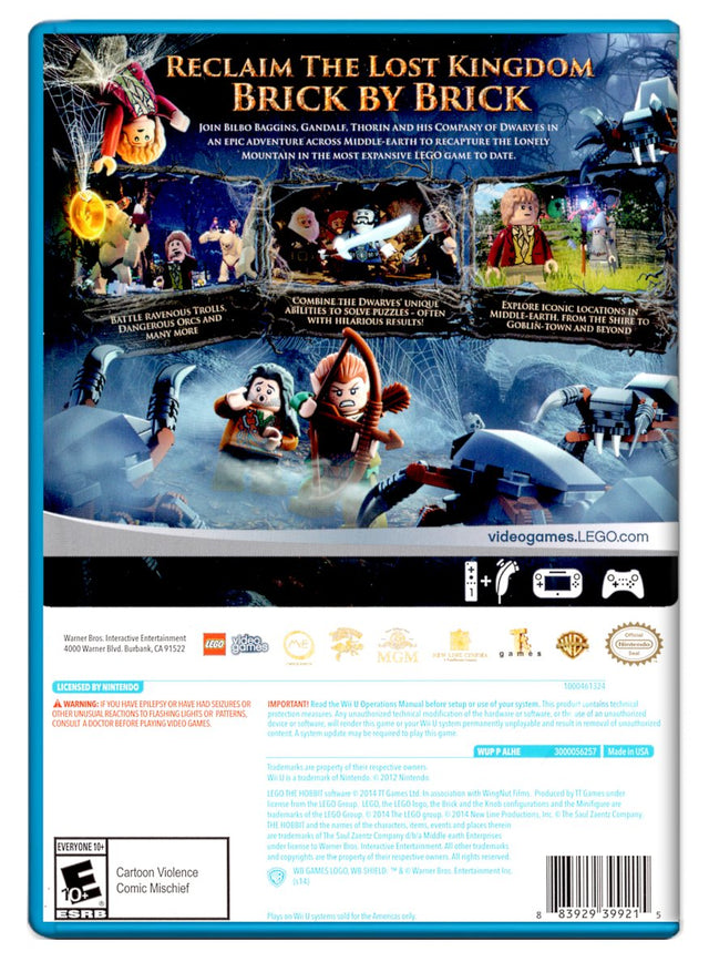 LEGO Hobbit - Nintendo Wii U (Refurbished)