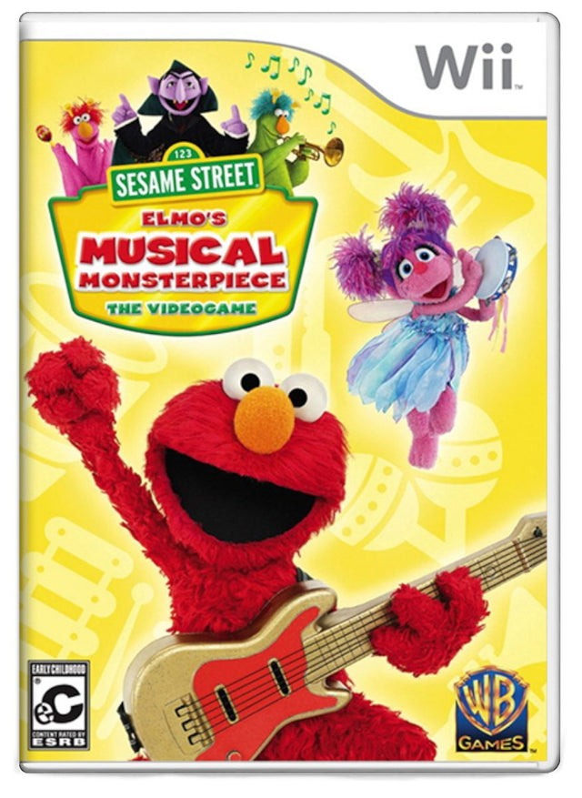 Sesame Street: Elmos Musical Monsterpiece - Nintendo Wii (Refurbished)