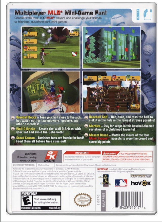 MLB Superstars - Nintendo Wii (Refurbished)