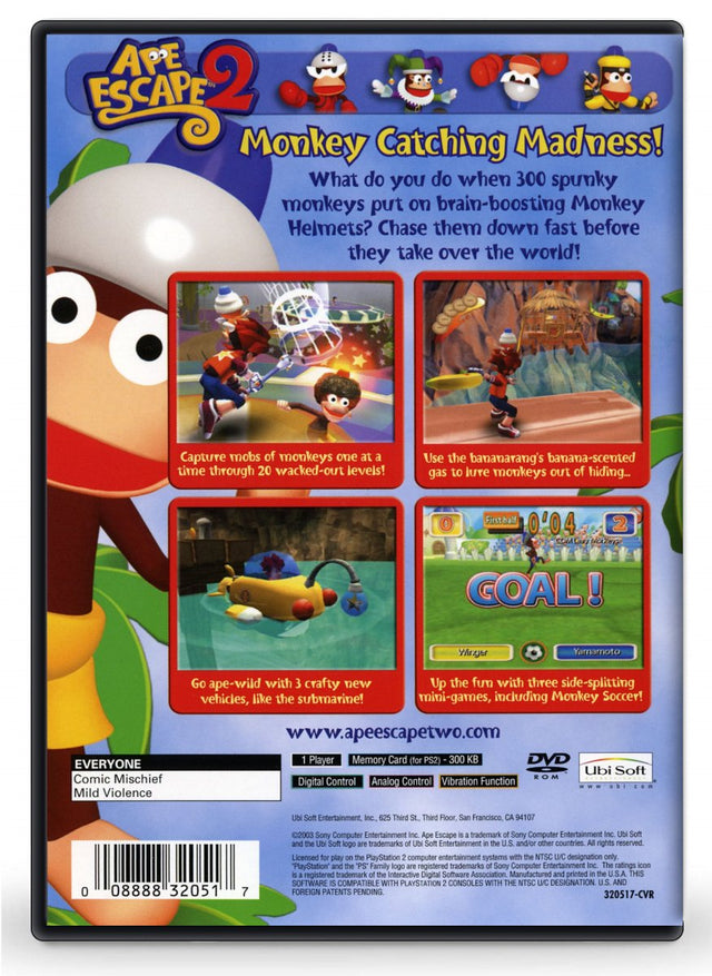 Ape Escape 2 - PlayStation 2 (Refurbished)