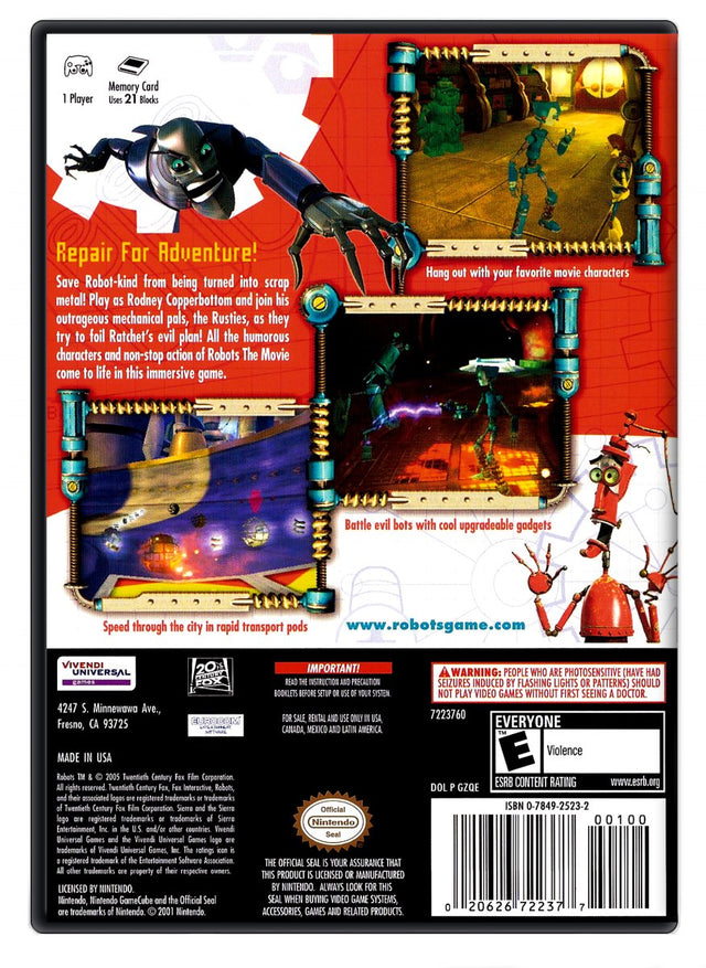 Robots - Nintendo GameCube (Refurbished)