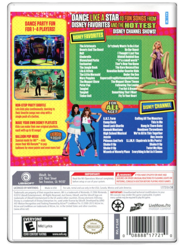 Just Dance Disney Party - Nintendo Wii (Refurbished)