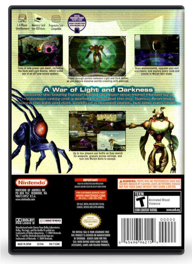 Metroid Prime 2: Echoes - Nintendo GameCube (Refurbished)