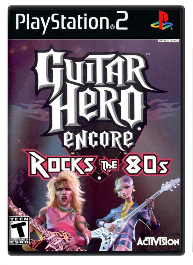 Guitar Hero Encore Rocks the 80s - PlayStation 2 (Refurbished)