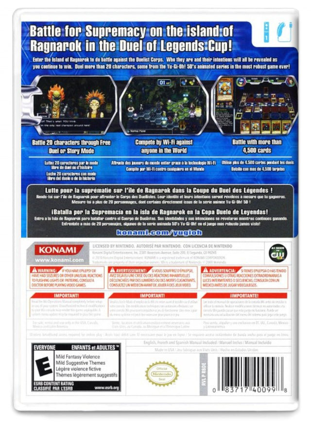 Yu-Gi-Oh! 5D's Duel Transer - Nintendo Wii (Refurbished)
