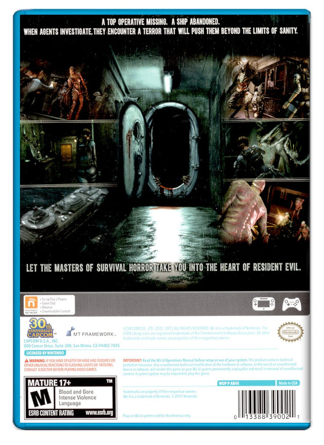 Resident Evil: Revelations - Nintendo Wii U (Refurbished)