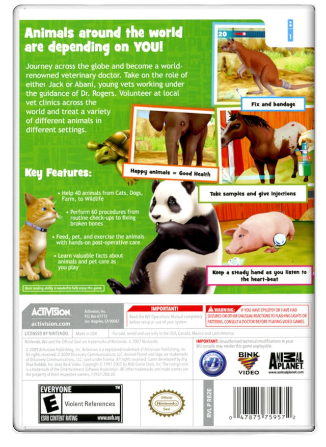 Animal Planet Vet Life - Nintendo Wii (Refurbished)