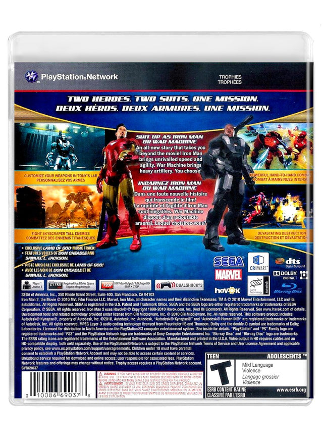 Iron Man 2 - PlayStation 3 (Refurbished)