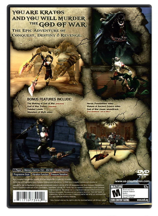 God of War - PlayStation 2 (Refurbished)