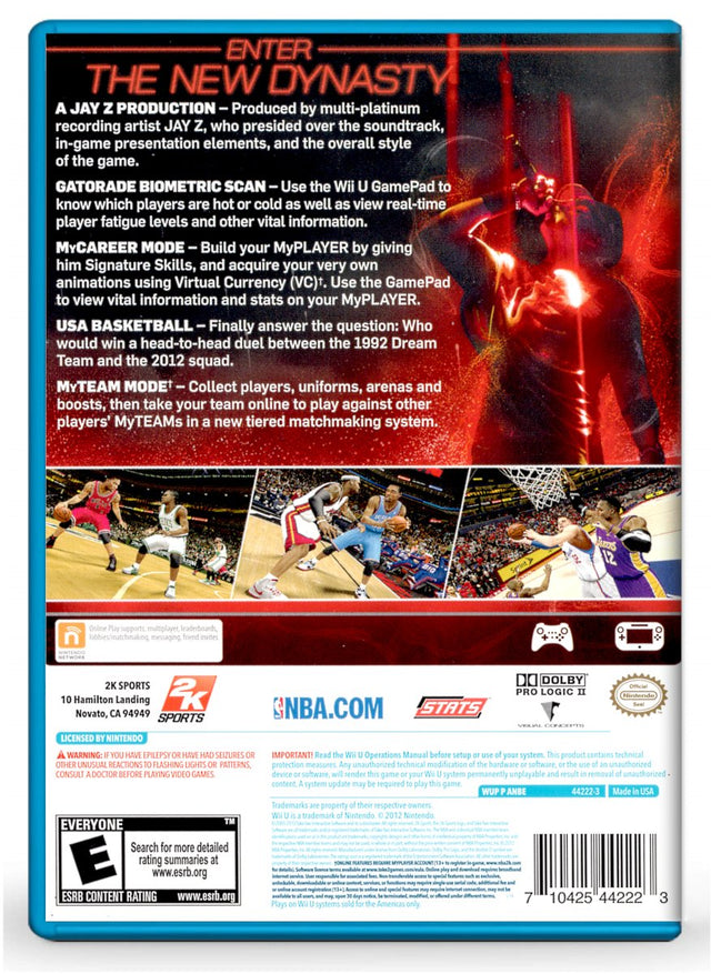 NBA 2K13 - Nintendo Wii U (Refurbished)