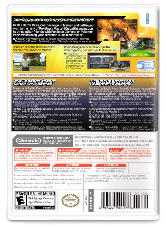 Pokemon Battle Revolution - Nintendo Wii (Refubished)