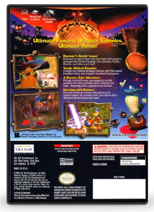 Rayman 3: Hoodlum Havoc - Nintendo GameCube (Refurbished)