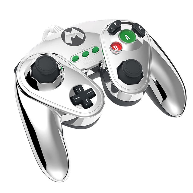 Wii Controller - Chrome Mario