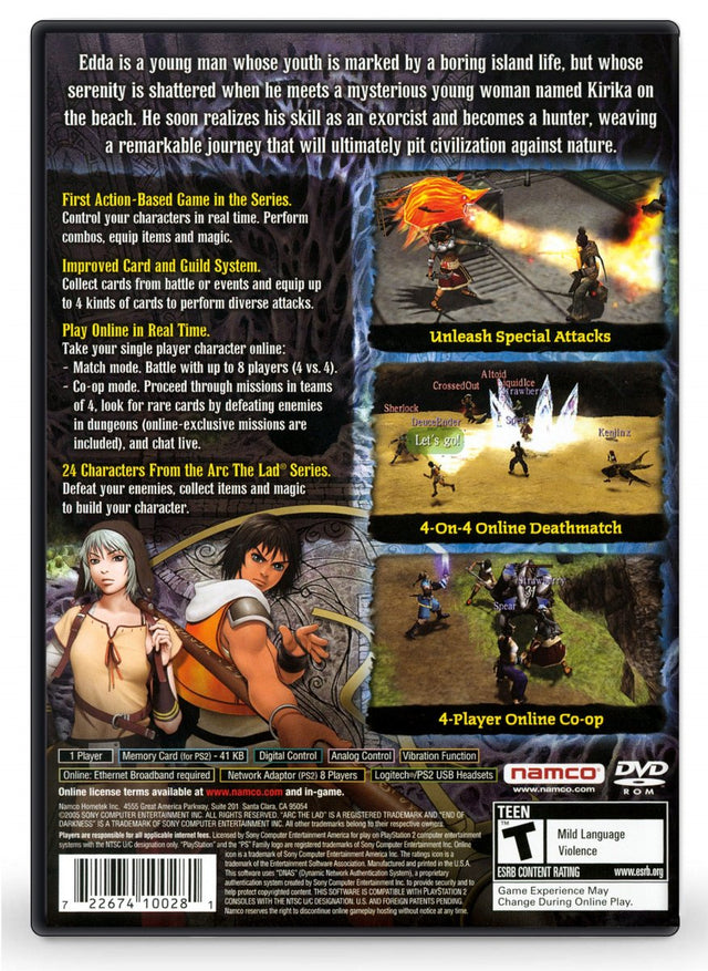 Arc the Lad: End of Darkness - PlayStation 2 (Refurbished)