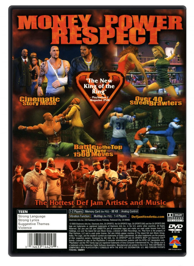 Def Jam Vendetta - PlayStation 2 (Refurbished)