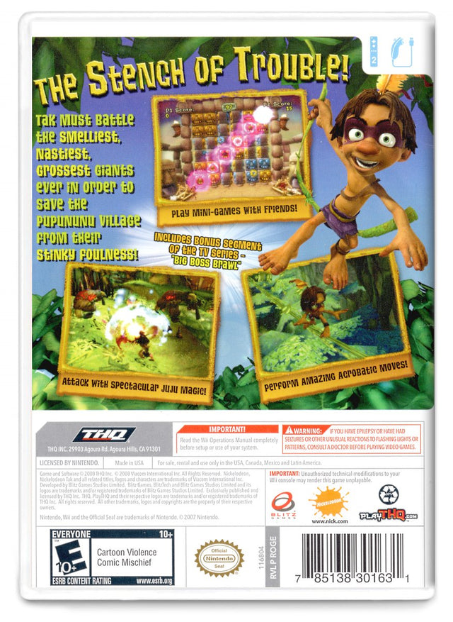 Tak and the Guardians of Gross - Nintendo Wii (Refurbished)