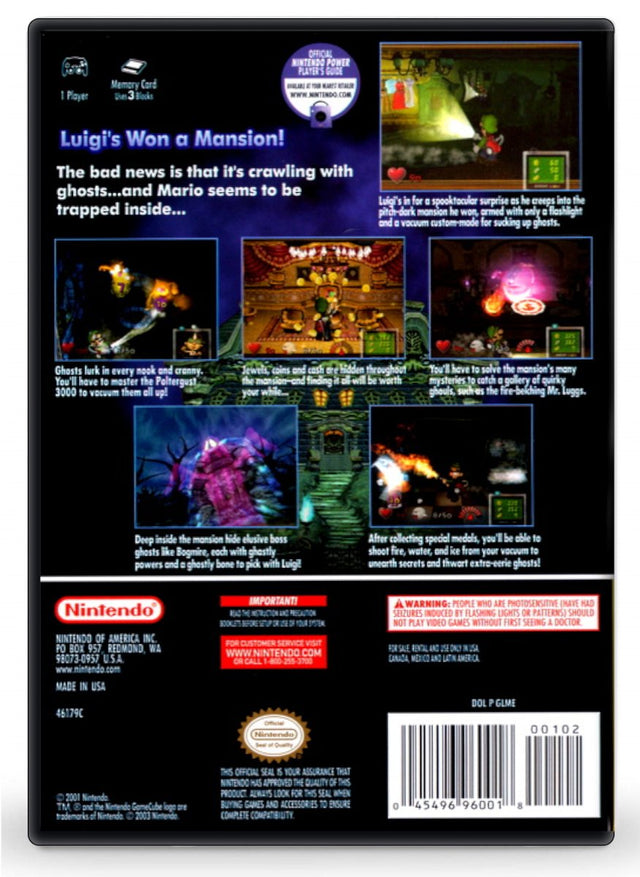 Luigi's Mansion - Nintendo GameCube (Refurbished)