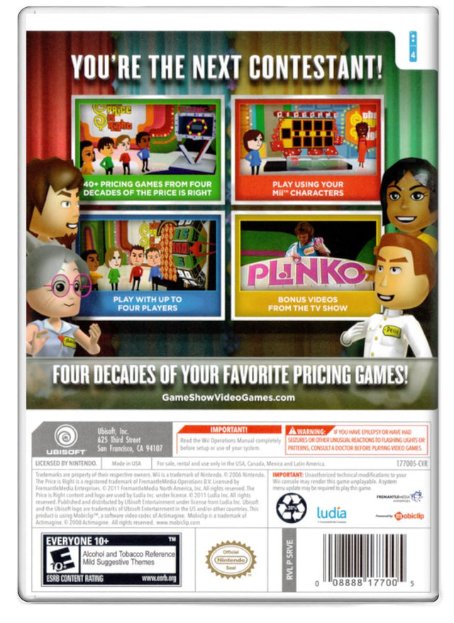 Price is Right Decades - Nintendo Wii (Refurbished)