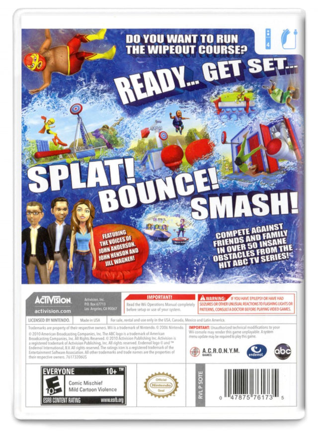Wipeout the Game - Nintendo Wii (Refurbished)