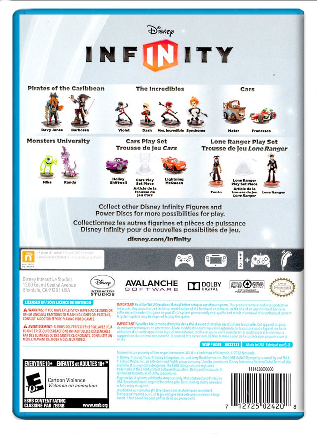 Disney Infinity - Nintendo Wii U (Refurbished)