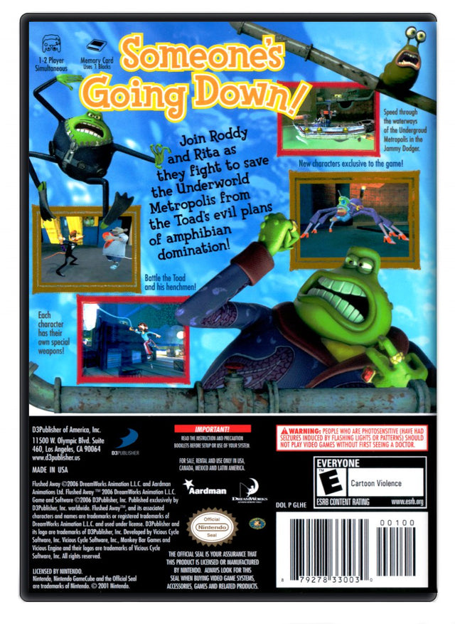 Flushed Away - Nintendo GameCube (Refurbished)