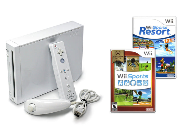 Wii Sports and Wii Sports Resort
