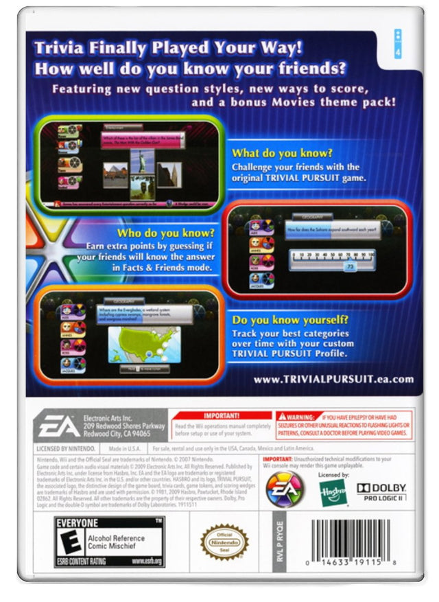 Trivial Pursuit - Nintendo Wii (Refurbished)