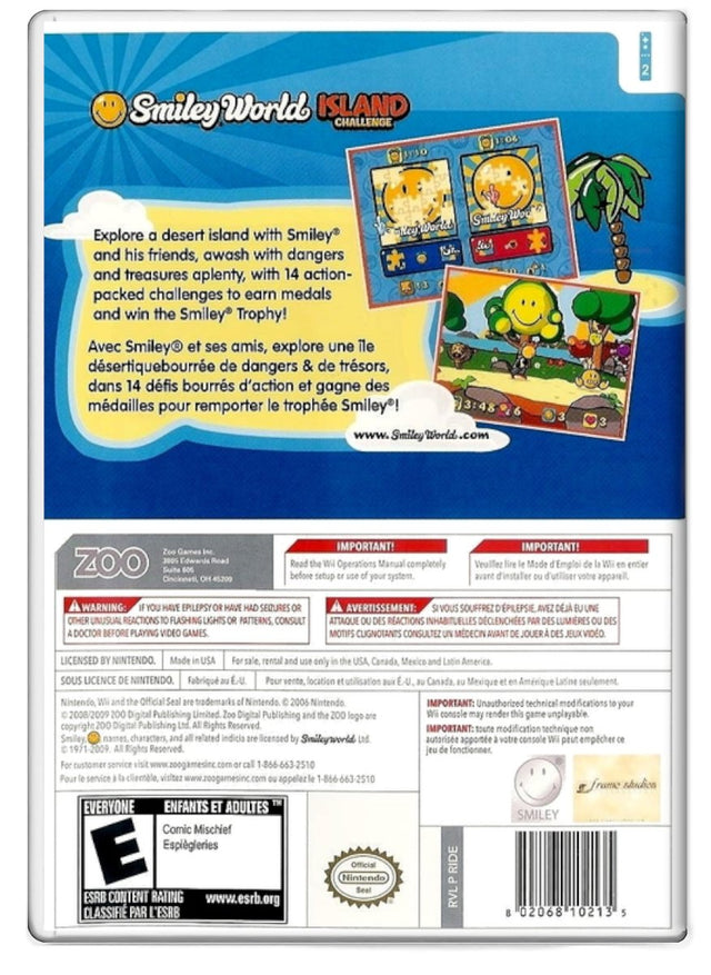 Smiley World: Island Challenge - Nintendo Wii (Refurbished)