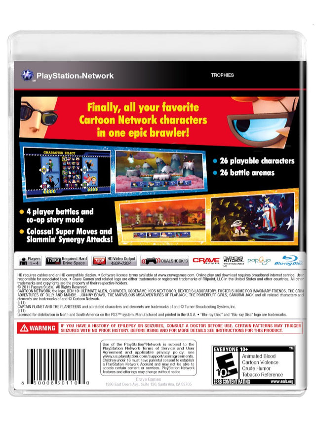 Cartoon Network Punch Time Explosion XL - PlayStation 3 (Refurbished)