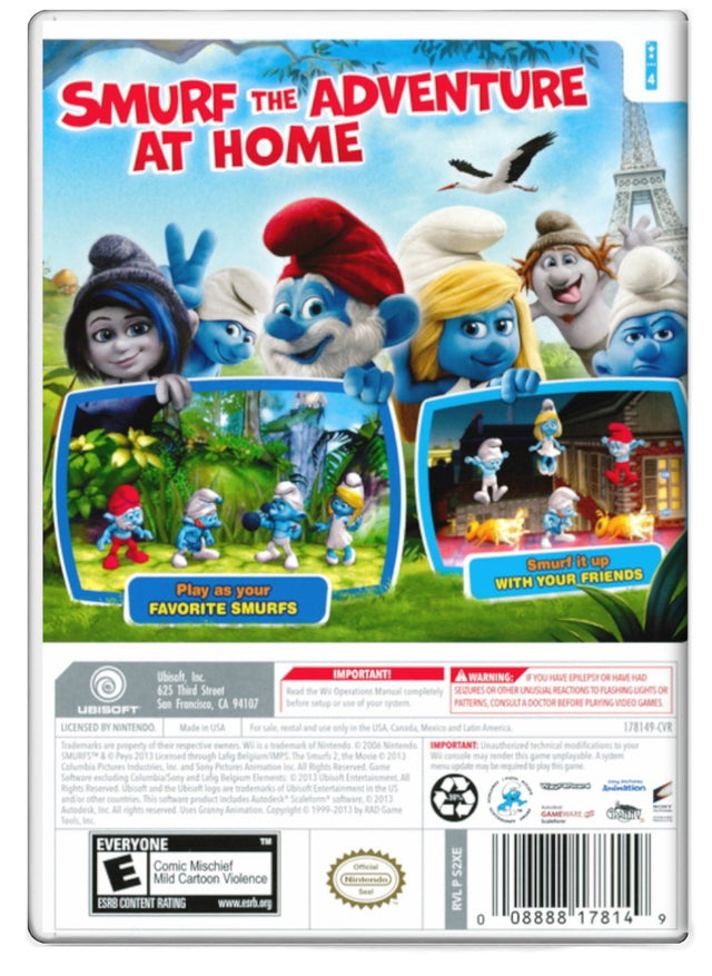 Smurfs 2 - Nintendo Wii (Refurbished)