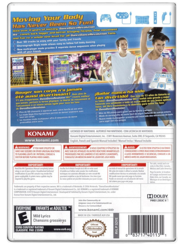 Dance Dance Revolution - Nintendo Wii (Refurbished)