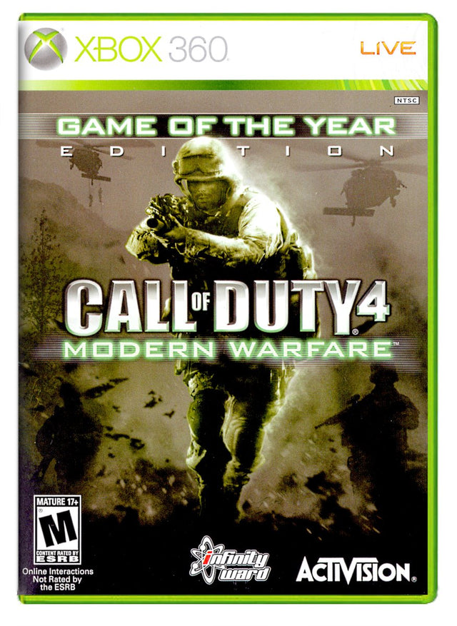 Call of Duty 4: Modern Warfare Xbox 360