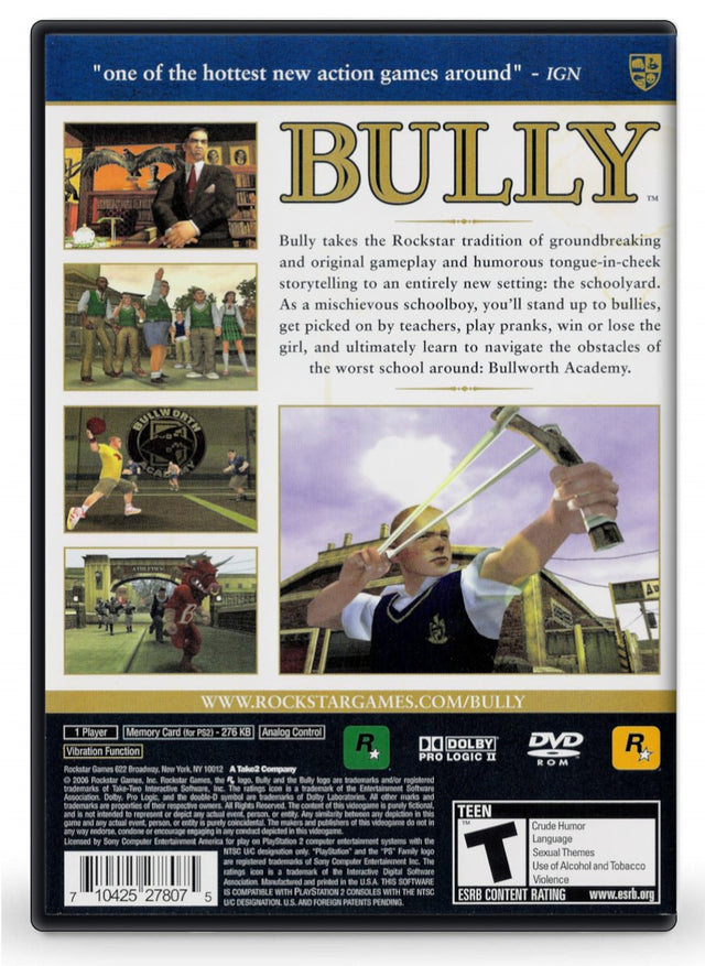 Bully - PlayStation 2 (Refurbished)