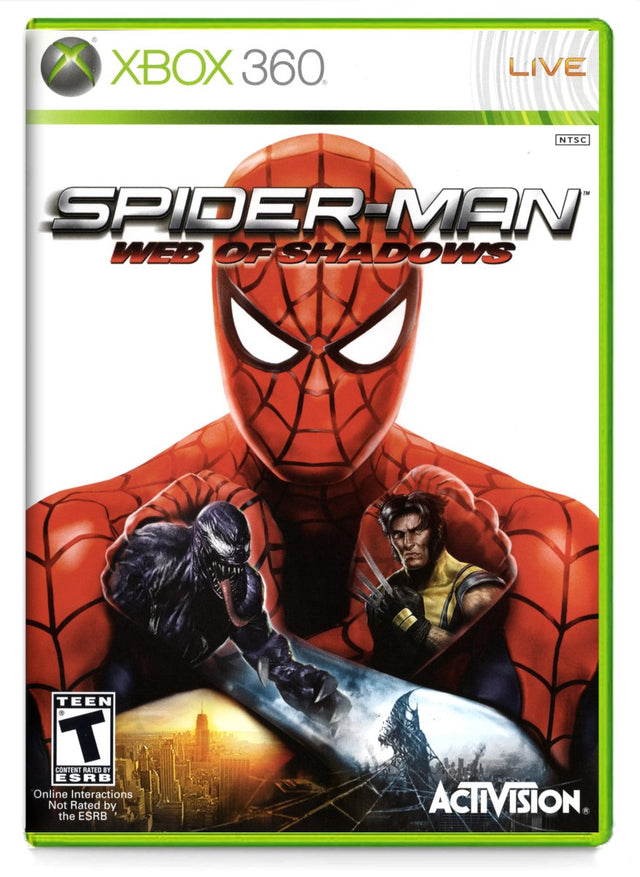 Spider-Man Web of Shadows Xbox 360