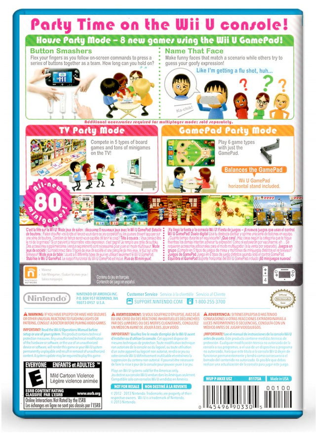 Wii Party U - Nintendo Wii U (Refurbished)