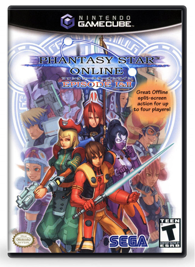Phantasy Star Online I & II - Nintendo GameCube (Refurbished)